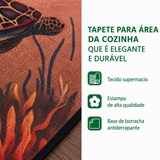 Tapete de Cozinha Caminho da Floresta
