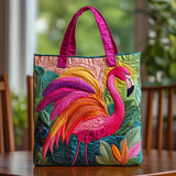 Mala Acolchoada Flamingo Arco-Íris