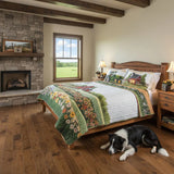 Conjunto de Roupa de Cama Acolchoada de 3 Peças Fazenda Feliz