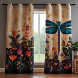 Cortinado Acolchoado Libélula Horizonte