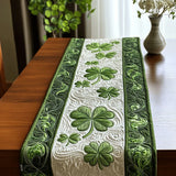 Caminho de Mesa Acolchoado Floresta Esmeralda