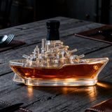 Barco Militar Garrafa de Whisky