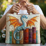 Mala Acolchoada Guardiã Esmeralda dos Livros